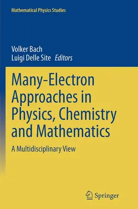Delle Site / Bach |  Many-Electron Approaches in Physics, Chemistry and Mathematics | Buch |  Sack Fachmedien