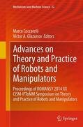 Glazunov / Ceccarelli |  Advances on Theory and Practice of Robots and Manipulators | Buch |  Sack Fachmedien