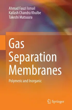 Ismail / Matsuura / Chandra Khulbe |  Gas Separation Membranes | Buch |  Sack Fachmedien