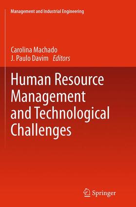 Davim / Machado | Human Resource Management and Technological Challenges | Buch | 978-3-319-34406-5 | sack.de