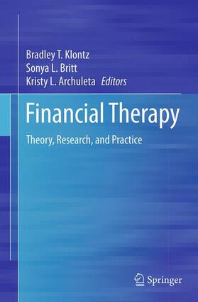 Klontz / Archuleta / Britt | Financial Therapy | Buch | 978-3-319-34411-9 | sack.de