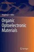 Li |  Organic Optoelectronic Materials | Buch |  Sack Fachmedien