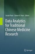 K. Poon / Poon |  Data Analytics for Traditional Chinese Medicine Research | Buch |  Sack Fachmedien