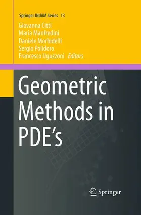 Citti / Manfredini / Uguzzoni |  Geometric Methods in PDE's | Buch |  Sack Fachmedien