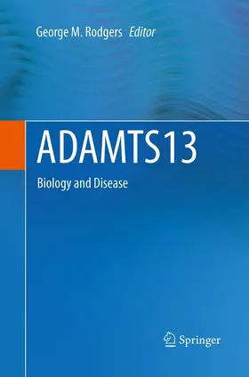 Rodgers |  ADAMTS13 | Buch |  Sack Fachmedien