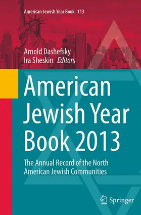 Sheskin / Dashefsky |  American Jewish Year Book 2013 | Buch |  Sack Fachmedien