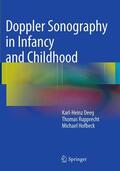 Deeg / Hofbeck / Rupprecht |  Doppler Sonography in Infancy and Childhood | Buch |  Sack Fachmedien