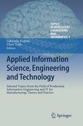 Tóth / Bognár |  Applied Information Science, Engineering and Technology | Buch |  Sack Fachmedien