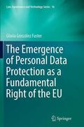 González Fuster |  The Emergence of Personal Data Protection as a Fundamental Right of the EU | Buch |  Sack Fachmedien