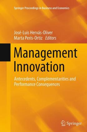 Peris-Ortiz / Hervás-Oliver | Management Innovation | Buch | 978-3-319-35272-5 | sack.de