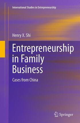 Shi | Entrepreneurship in Family Business | Buch | 978-3-319-35354-8 | sack.de