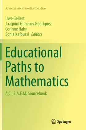 Gellert / Kafoussi / Giménez Rodríguez |  Educational Paths to Mathematics | Buch |  Sack Fachmedien