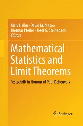 Hallin / Steinebach / Mason |  Mathematical Statistics and Limit Theorems | Buch |  Sack Fachmedien
