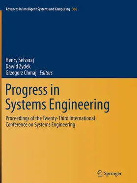 Selvaraj / Chmaj / Zydek |  Progress in Systems Engineering | Buch |  Sack Fachmedien