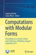 Wiese / Böckle |  Computations with Modular Forms | Buch |  Sack Fachmedien