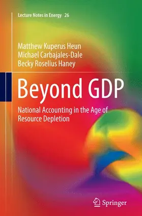 Heun / Haney / Carbajales-Dale |  Beyond GDP | Buch |  Sack Fachmedien