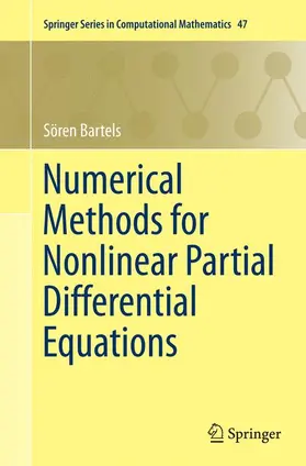 Bartels |  Numerical Methods for Nonlinear Partial Differential Equations | Buch |  Sack Fachmedien
