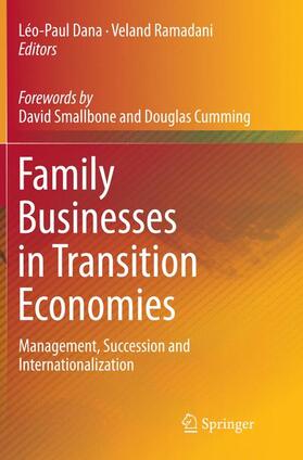 Ramadani / Dana | Family Businesses in Transition Economies | Buch | 978-3-319-35717-1 | sack.de
