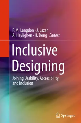 Langdon / Dong / Lazar |  Inclusive Designing | Buch |  Sack Fachmedien