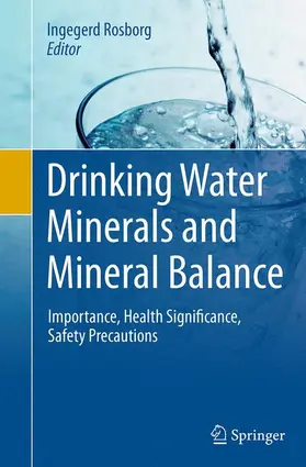Rosborg |  Drinking Water Minerals and Mineral Balance | Buch |  Sack Fachmedien