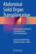 Ercolani / Pinna |  Abdominal Solid Organ Transplantation | Buch |  Sack Fachmedien