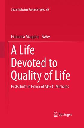 Maggino |  A Life Devoted to Quality of Life | Buch |  Sack Fachmedien