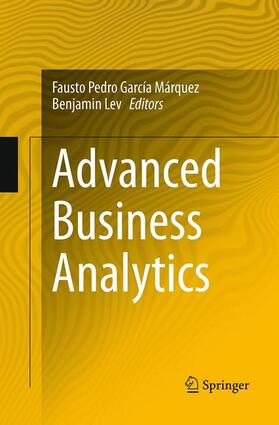 Lev / García Márquez |  Advanced Business Analytics | Buch |  Sack Fachmedien