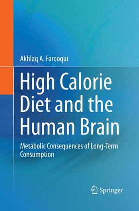 Farooqui | High Calorie Diet and the Human Brain | Buch | 978-3-319-35848-2 | sack.de