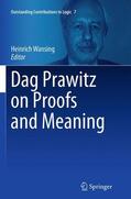 Wansing |  Dag Prawitz on Proofs and Meaning | Buch |  Sack Fachmedien