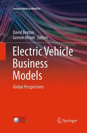 Meyer / Beeton | Electric Vehicle Business Models | Buch | 978-3-319-36193-2 | sack.de