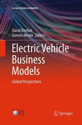 Meyer / Beeton | Electric Vehicle Business Models | Buch | 978-3-319-36193-2 | sack.de