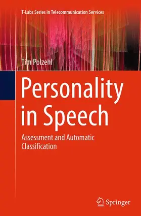 Polzehl |  Personality in Speech | Buch |  Sack Fachmedien