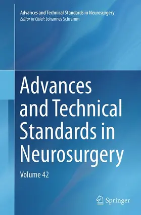Schramm |  Advances and Technical Standards in Neurosurgery | Buch |  Sack Fachmedien