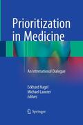 Lauerer / Nagel |  Prioritization in Medicine | Buch |  Sack Fachmedien