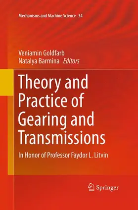 Barmina / Goldfarb |  Theory and Practice of Gearing and Transmissions | Buch |  Sack Fachmedien