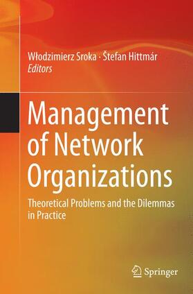 Hittmár / Sroka | Management of Network Organizations | Buch | 978-3-319-36559-6 | sack.de