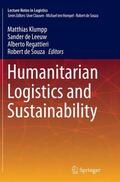 Klumpp / de Souza / de Leeuw |  Humanitarian Logistics and Sustainability | Buch |  Sack Fachmedien