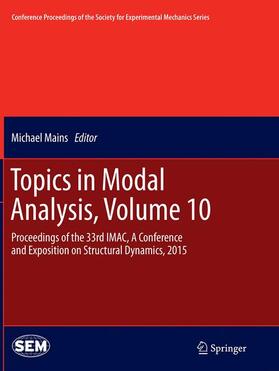 Mains |  Topics in Modal Analysis, Volume 10 | Buch |  Sack Fachmedien