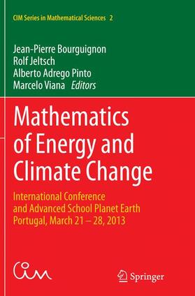 Bourguignon / Viana / Jeltsch | Mathematics of Energy and Climate Change | Buch | 978-3-319-36723-1 | sack.de