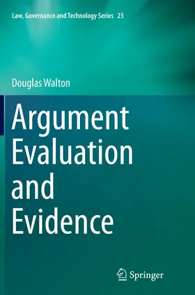 Walton |  Argument Evaluation and Evidence | Buch |  Sack Fachmedien