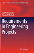 Machado / Fernandes |  Requirements in Engineering Projects | Buch |  Sack Fachmedien