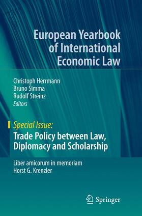 Herrmann / Streinz / Simma |  Trade Policy between Law, Diplomacy and Scholarship | Buch |  Sack Fachmedien