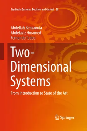 Benzaouia / Tadeo / Hmamed |  Two-Dimensional Systems | Buch |  Sack Fachmedien