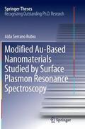 Serrano Rubio |  Modified Au-Based Nanomaterials Studied by Surface Plasmon Resonance Spectroscopy | Buch |  Sack Fachmedien