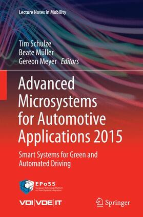 Schulze / Meyer / Müller | Advanced Microsystems for Automotive Applications 2015 | Buch | 978-3-319-37018-7 | sack.de