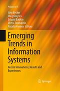 Becker / Kozyrev / Aseeva |  Emerging Trends in Information Systems | Buch |  Sack Fachmedien