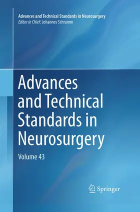 Schramm |  Advances and Technical Standards in Neurosurgery | Buch |  Sack Fachmedien