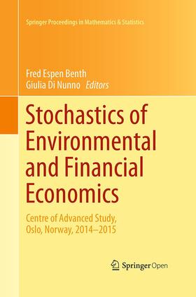Di Nunno / Benth | Stochastics of Environmental and Financial Economics | Buch | 978-3-319-37062-0 | sack.de