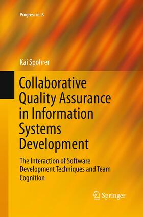 Spohrer | Collaborative Quality Assurance in Information Systems Development | Buch | sack.de