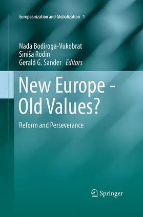 Bodiroga-Vukobrat / Sander / Rodin |  New Europe - Old Values? | Buch |  Sack Fachmedien